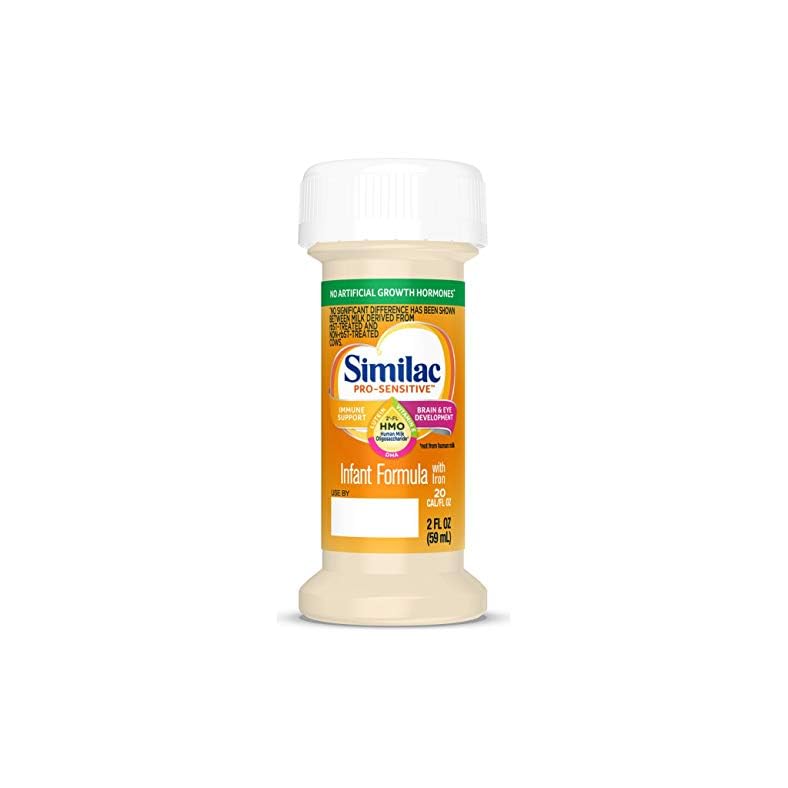 Similac Pro-Sensitive Infant Formula with Iron for Lactose Sensitivity, 48 Count, with 2’-FL HMO for Immune Support, Non…