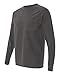 Comfort Colors C4410 Long-Sleeve Pocket T-Shirt - Pepper - 'XL