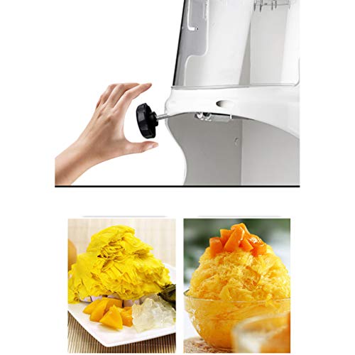 Eiscrusher-Schneeflocken-Eismaschine, kommerzielle Eismaschine, Eiscrusher, Smoothie-Maschine, Teestube-Ausrüstung 90kg… – Bild 4