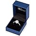 iSilver Classical 1ct 925 Sterling Silver Solitaire Ring Engagement Wedding
