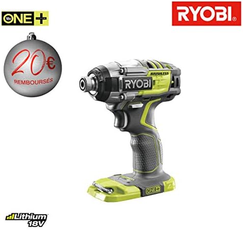 Ryobi 18 V Impact Driver – No Battery Or Charger r18idbl-0 Brushless OnePlus