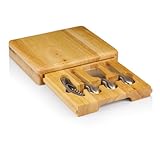 TOSCANA - a Picnic Time Brand Festiva 8-3/4-Inch Cheese Board/Tool Set