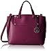 Sheer Genius Tote Bag, Crimson-Black/Crimson, One Size