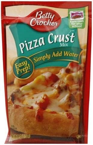 Betty Crocker Pizza Crust Mix, 6.5 ounces (Pack of 3)