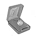 Sterling Silver United States Marine Corps Medal with Saint Michael Back, 1 Inch