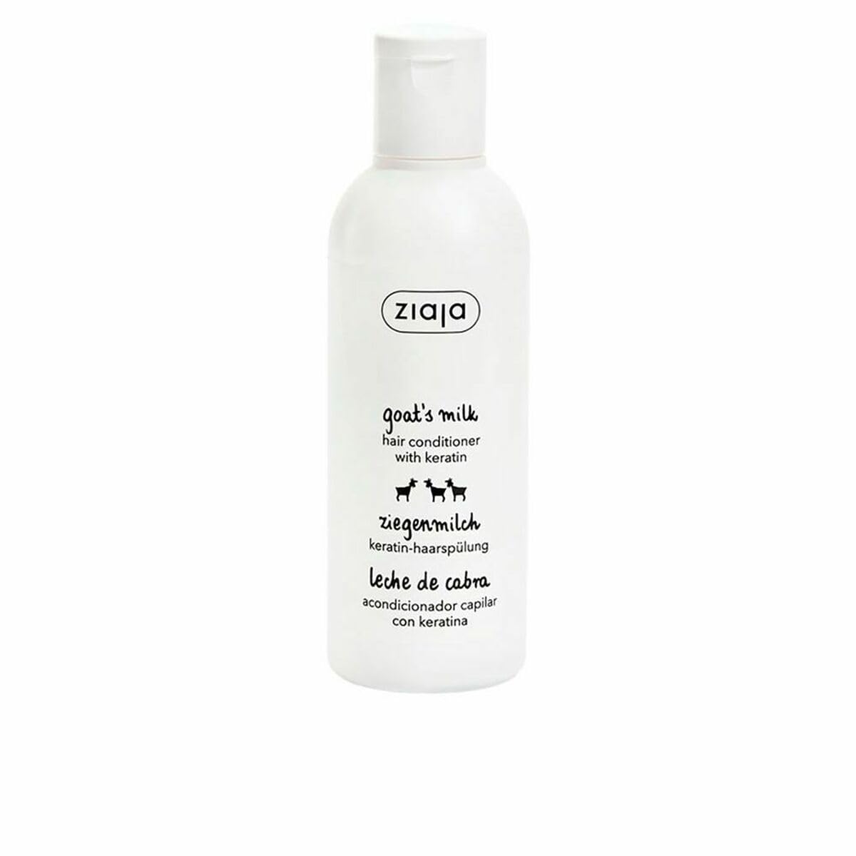 Ziaja Goat’s Milk Conditioner, 200ml - Nourishing Hair Care for Dry and Damaged Hair