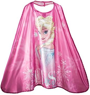 Official,, Pretend Play, Kids’ Fantasy Halloween Costume, Boys/Girls Age 3-10, Authorized Kids Cape (FROZEN - Elsa)