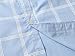 Emiqude Mens Casual Slim Fit Long Sleeve Pocket Constrast Plaid Dress Shirt Large Blue