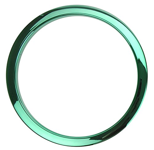 Bass Drum O's Bass Drum PortO Green Chrome 6 in.