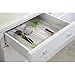 iDesign Linus BPA-Free Plastic Stackable Divided Drawer Organizer Tray - 8