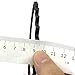 JIALEEY Hair Hoop Band, Unisex Black Spring Wavy Metal Hair Band Men Women Sports Headband Headwear Accessories