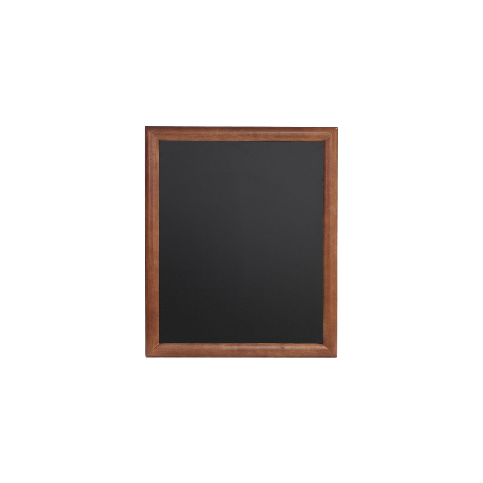 Securit 50 x 60cm Lacquered Finish Wall Chalk Board - Dark Brown โ image 1
