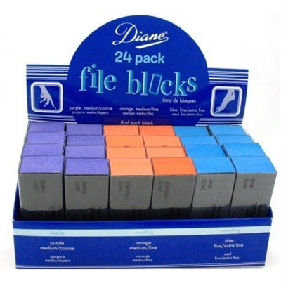 Diane File Blocks (24 Pieces) Assorted Colors