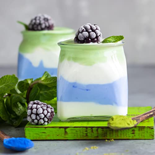 Ellie's Best Organic Blue Spirulina Powder Superfood Supplement - Odorless - 3LB Bulk - Vegan, Non GMO, Gluten-Free, Dairy-Free, Brilliant Blue Food Coloring - Pure Water Extracted