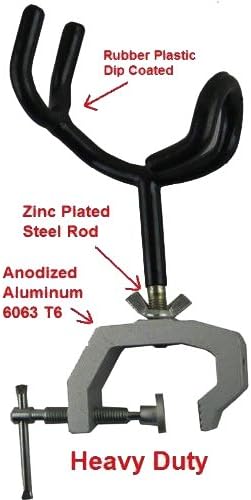Heavy duty clamp on rod holder Clearance