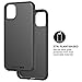 tech21 Studio Colour case for iPhone 11 - Slim Profile with Drop Protection, Black