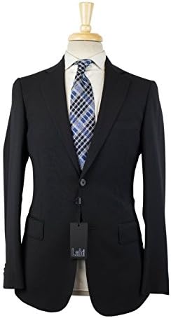 pal zileri Lab Black Wool 2 Button Sport Coat Size 50/40 Long