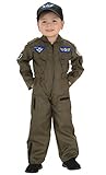 Rubies Young Heroes Air Force Fighter Pilot Child Costume