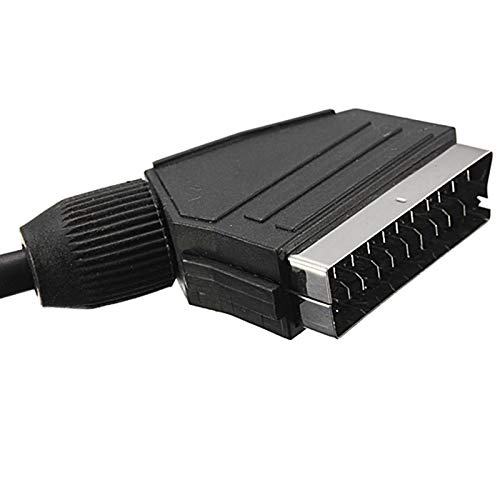 1.5m Meters 21 Pin Scart Cable Lead Wire Male to Male for Video DVD TV VCR Sky