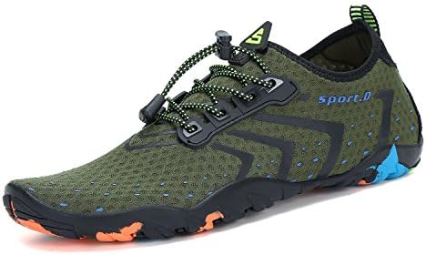 WYSBAOSHU Men Women Athletic Water Shoes Barefoot Aqua Socks