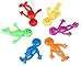 NELIBLU Stretch Smiley Face Sticky Guy Figures, 1 Dozen