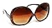 Tantino® Big Huge Oversized Square Sunglasses Womens Fashion Tortoise Frame