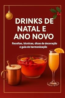 Livro DRINKS DE NATAL E ANO NOVO