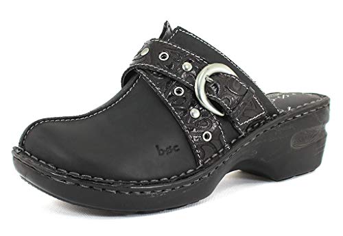 B.O.C. Women's, Karley Clog Black Oiled Nubuck 9 M