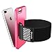 I BLASON LLC iPhone 7 Plus Armband, iPhone 8 Plus Armband, SUPCASE Easy Fitting Sport Running Armband Case with Premium Flexible Case Combo for Apple iPhone 7 Plus 2016 / iPhone 8 Plus 2017 (Pink)