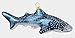 Pinnacle Peak Trading Company Whale Shark Ocean Life Polish Mouth Blown Glass Christmas Ornament Decoration