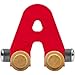 NameTrain Bright Letter Car A - Made in USA (Red)