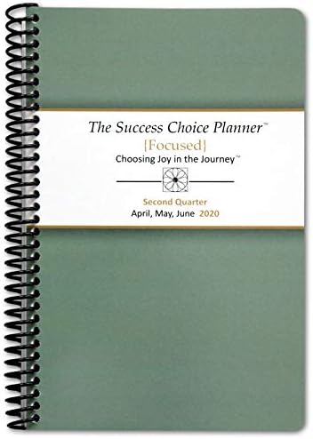 The Success Choice Planner – Spiral Day Planner: Apr to Jun 2020