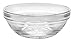 Duralex Lys 9 cm Stacking Bowl, Pack of 6, Glass, 4-3/8 oz