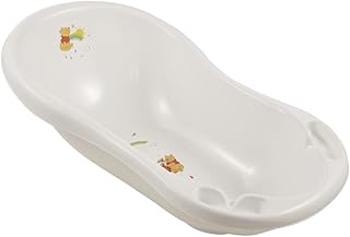 keeeper Disney Winnie Puuh Ergonomische Babywanne mit Stöpsel, Ab 0 bis ca. 12 Monate, 84 cm, Maria, Weiß