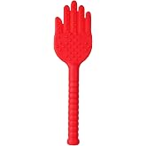 TOVINANNA Massage Hammer Massage Pat Palm Shape Red | Palm Shape, Easy to Operate, Comfortable to Use, Red Color, 1 X Massage Pat