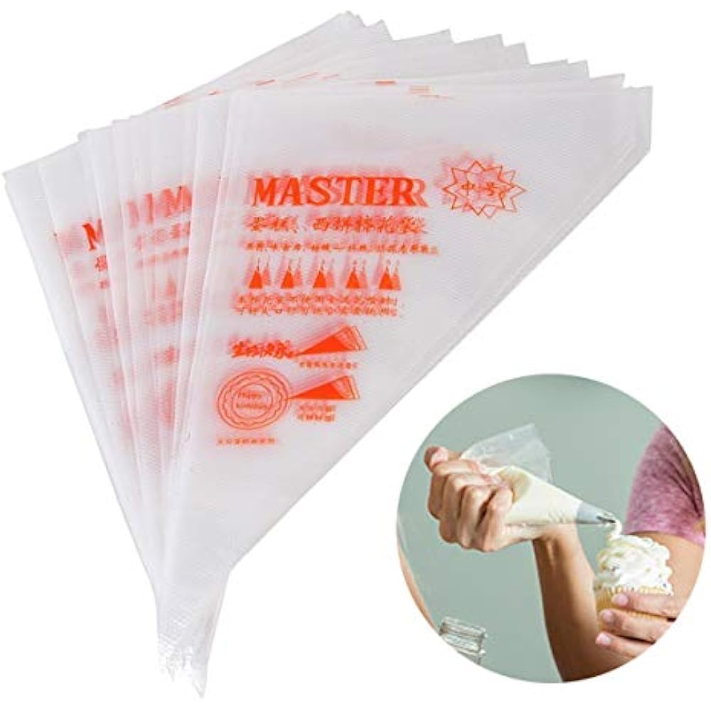 Pastry Bag Crimpers, 200 Pcs Small 8 Inch Disposable Decorating Bags, Icing For eBay