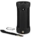 Fintie Carrying Case for Amazon Tap - Premium Vegan Leather Protective Sling Cover with Removable Holding Strap + Carabiner Keychain for Amazon Tap Alexa Portable Bluetooth Speaker, Black