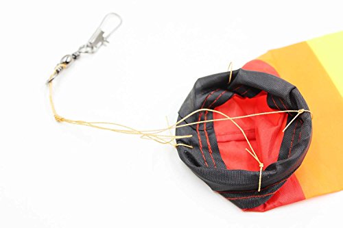 C COMCROSFLY Rainbow Kite Tube Tail Outdoor Windsock with Connector, 65-Feet Kite Tail