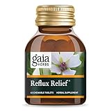 Gaia Herbs Rapidrelief Reflux Relief Tablets, 45 Count