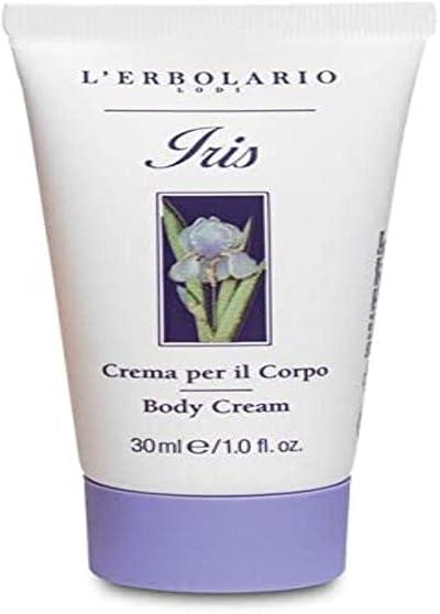 L'Erbolario Iris Body Cream 50ml Mini Travel Size Velvety Moisturizing Fragrant