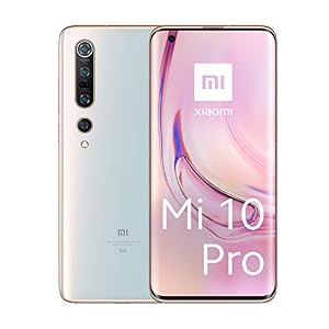 Xiaomi Mi 10 Pro Smartphone, 256 + 8 GB, Alpine White