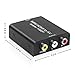 HDMI to RCA, Electop 1080P Mini HDMI to AV 3 RCA CVBS Converter 1080P Composite Video Audio Converter Adapter Support PAL/NTSC with USB Cable for PC Laptop PS4 HDTV STB VHS VCR Camera -Metal