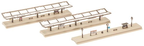 Faller 282718 3 Platforms 2 Glass Covered 1 Open Era Iii