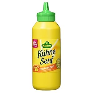 Kühne Senf, mittelscharf, 250 ml