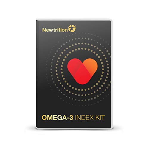 CARDIO3 Omega-3 Index Blood Test Kit, Measure & Track Omega-3 EPA and DHA Levels, Personalized Results, Do It at Home