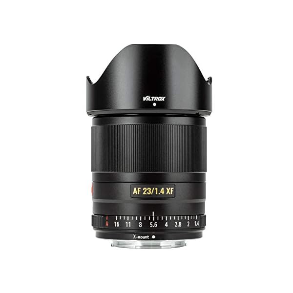VILTROX 23mm f1.4 XF Objektiv Autofokus APS-C Compact Prime Objektiv für Fuji X Mount Kamera X-T3 X-H1 X20 T30 X-T20 X-T100 X-Pro2 X-Pro3 schwarz – Bild 4