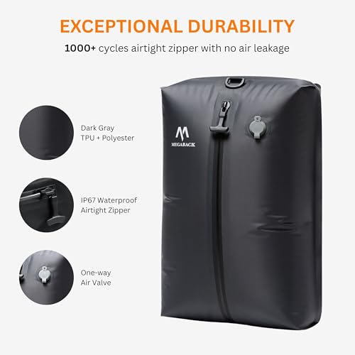 Vacuum Bags for Travel, IP67 Reusable Vacuum Seal Bags for Clothing with photo 11
