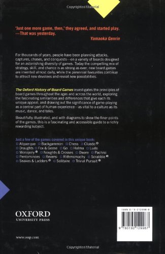 Oxford History Of Board Games : Parlett, David: Amazon.de: Bücher