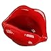 Loghot Creative Ceramic Cigarette Ashtrays with Lips Style Fashion Home Decorations (Light Red)
