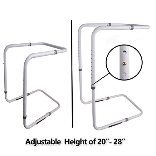 JJ CARE Adjustable Foot Blanket Lifter 20" to 28" Heavy Duty Steel and